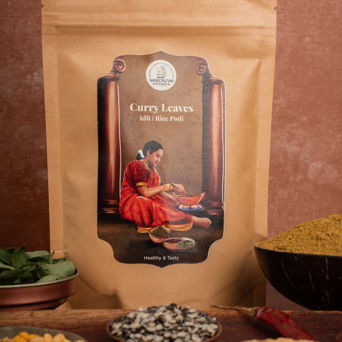 Curry Leaf Powder Karuveppilai Idli Podi Karuveppilai Podi For