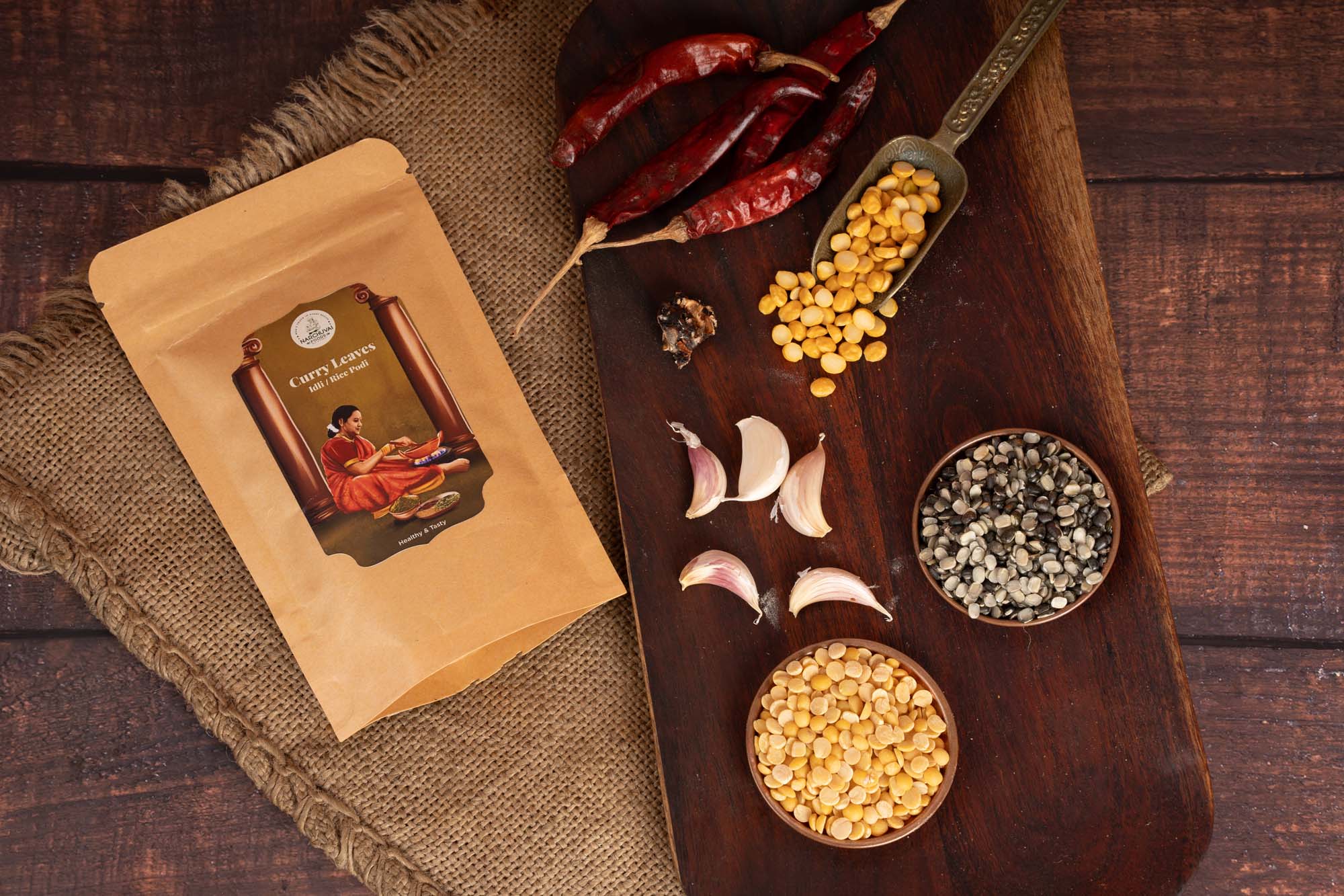 Curry Leaves Idly Podi