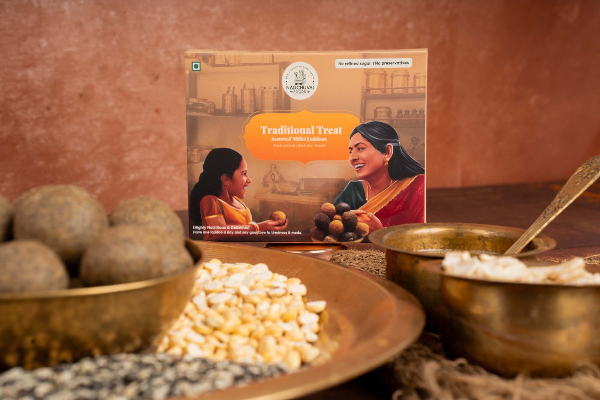 Assorted Millet Laddoos