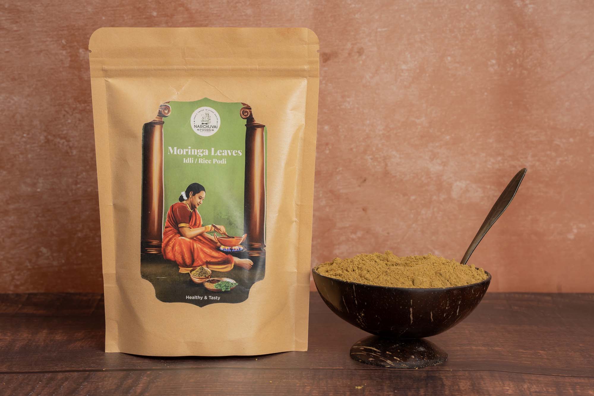 Moringa Leaves Idly Podi