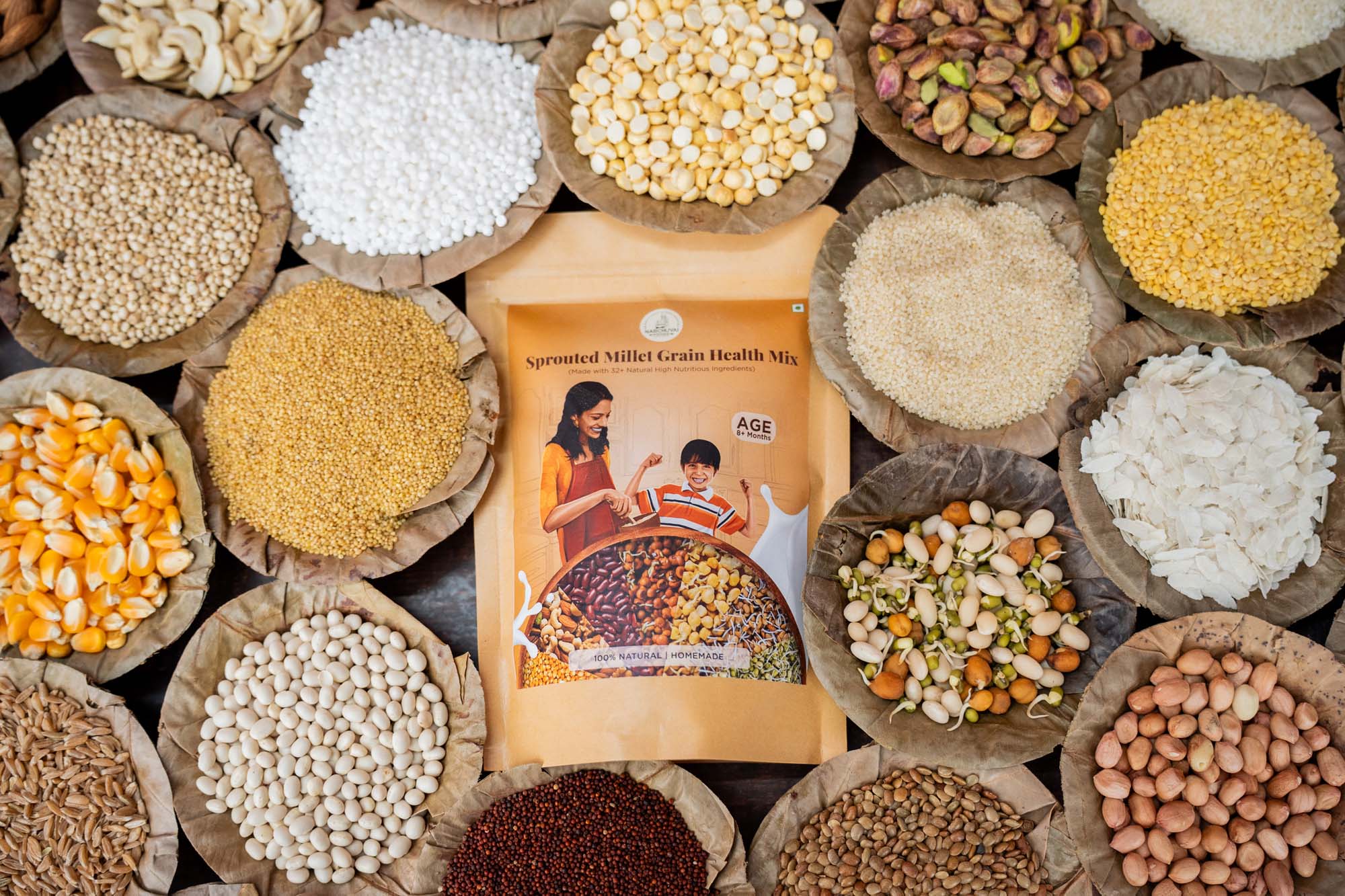 Sprouted Millet Grain Health Mix