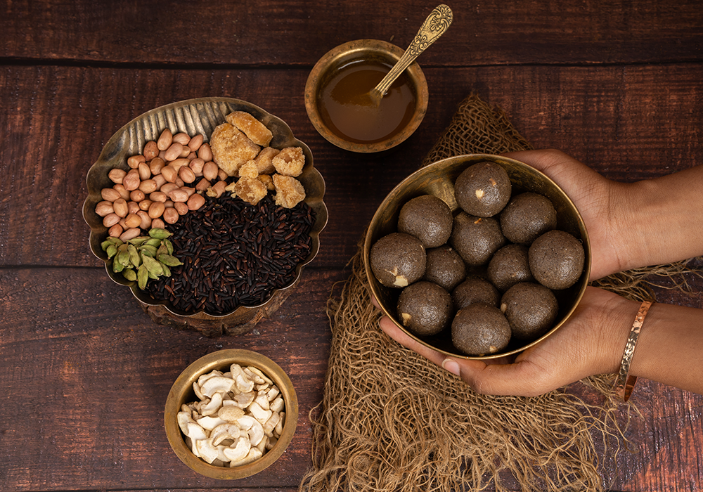 Black Rice Laddoos