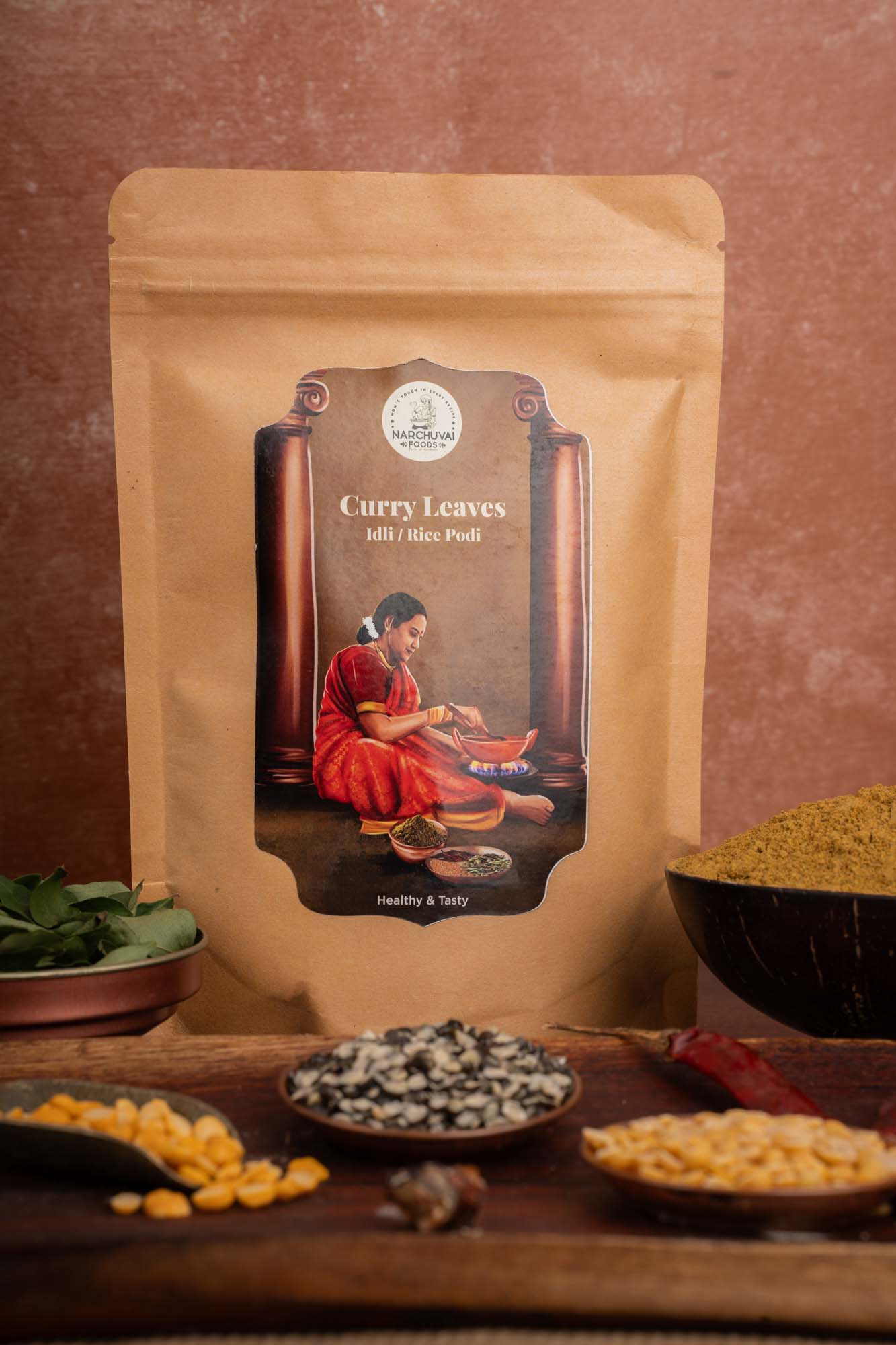 Curry Leaves Idly Podi