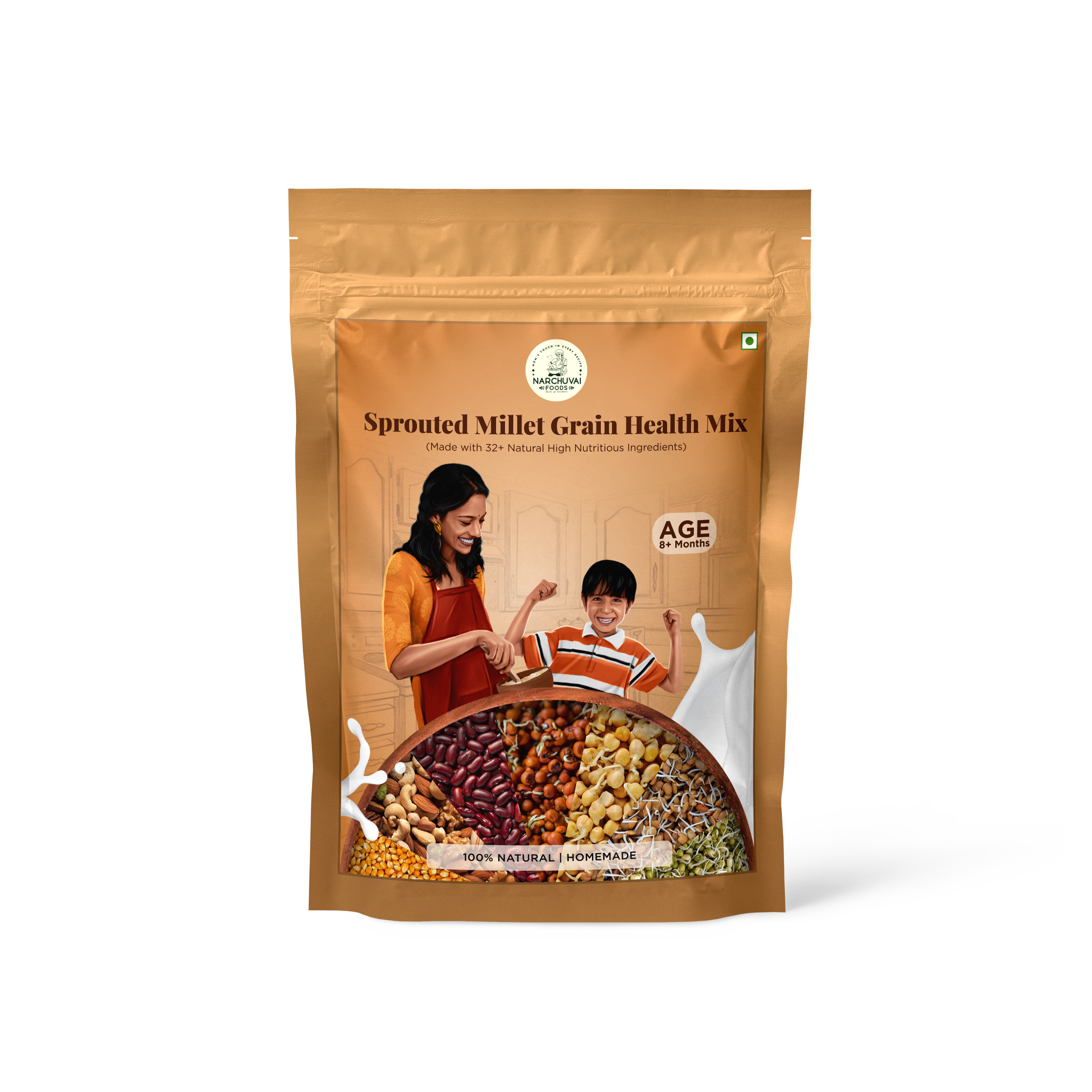 Sprouted Millet Grain Health Mix