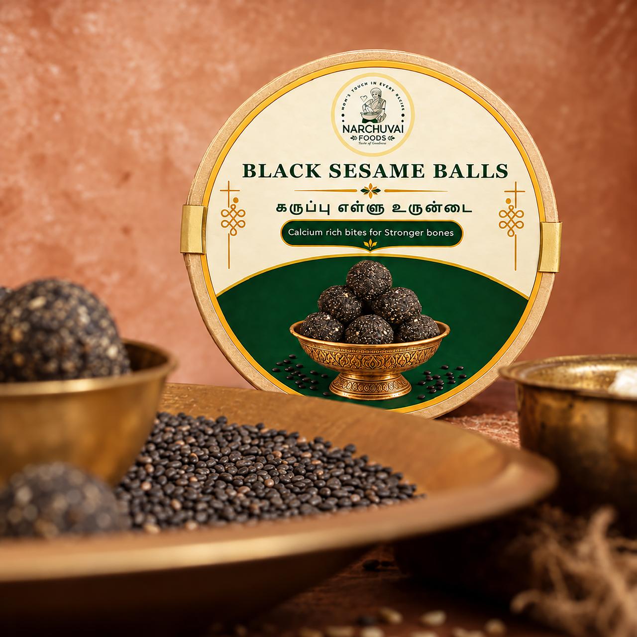 Black Sesame Balls