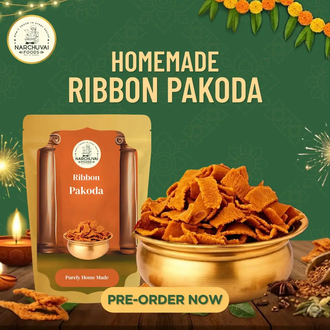 Homemade Ribbon Pakoda