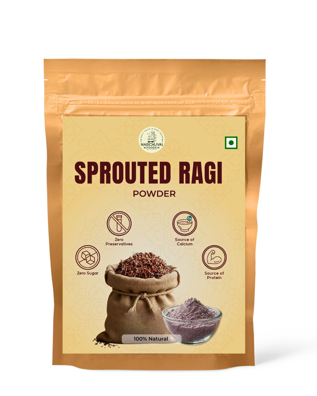 Sprouted Ragi Powder