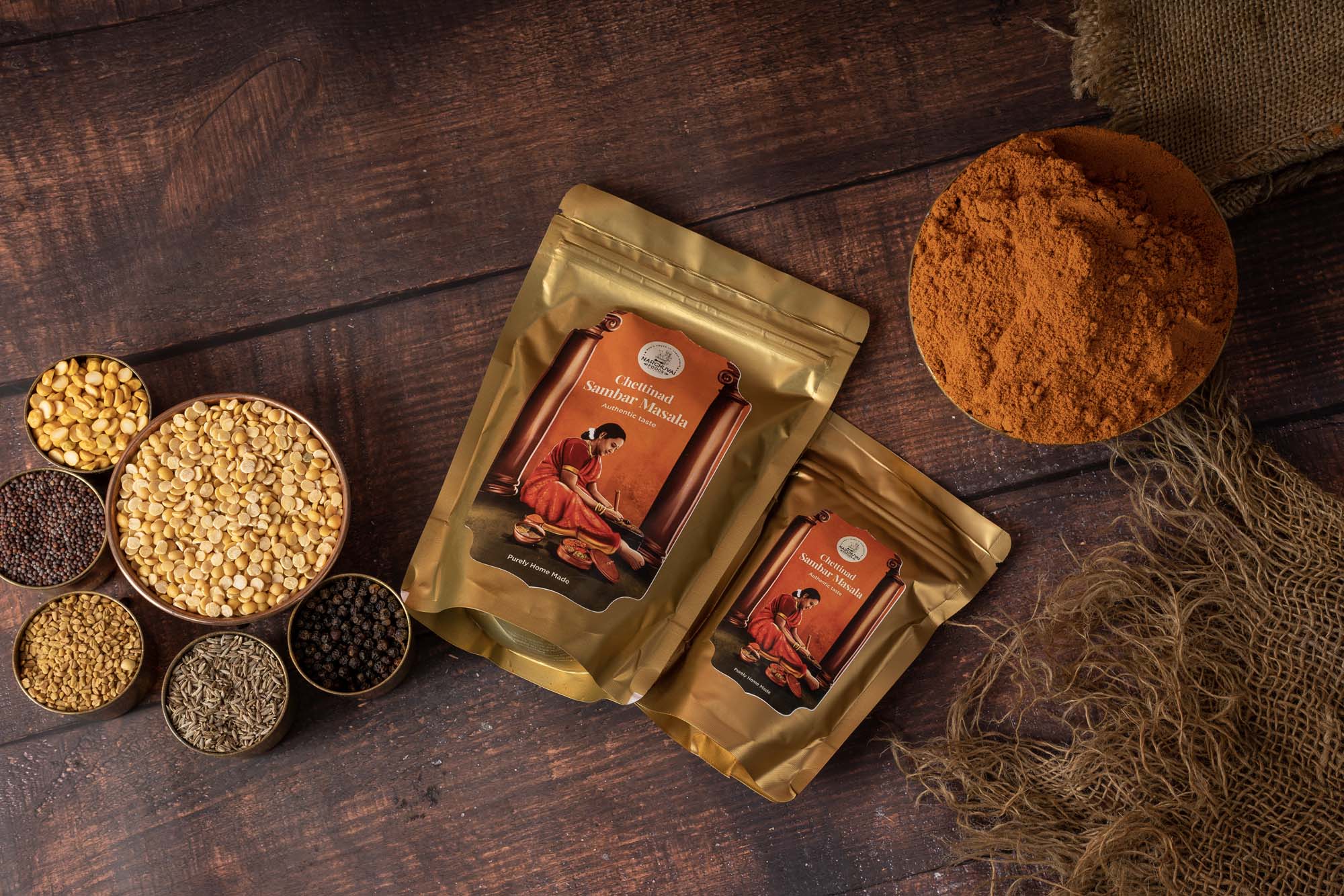 sambar masala packet